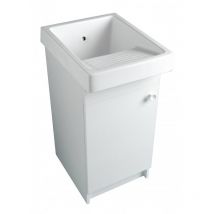 Meuble Blanc Pour Bac À Laver - Bricoman