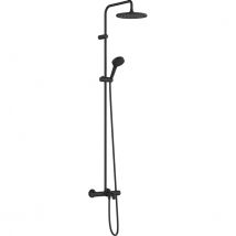 Hansgrohe Vernis Blend Showerpipe 240 1 Jet Avec Thermostat De Bain Noir Mat - Bricoman