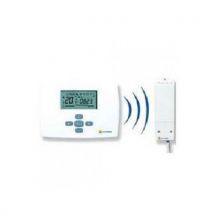 Thermostat D'Ambiance Sans Fil Contact Sec Programmable Trl 7.26 Rf Elm Leblanc Compatible Toutes Chaudières - Bricoman