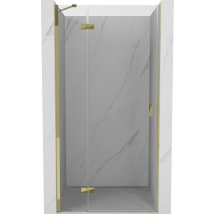 Mexen Mist-h Porte De Douche Pivotante Gauche 90 Cm, Transparent, Or - 8a5-090-000-50-00-l - Bricoman