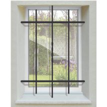 Grille De Defense Droite Torsadee Pour Fenetre H= 115 Cm X L= 60 Cm (côte Tableau) - Bricoman