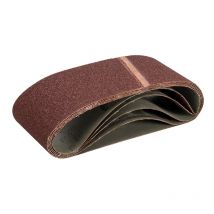 Bandes Abrasives 100 X 610 Mm 5 Pcs - Grain 40 - Bricoman