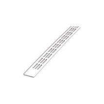 Grille Aération Aluminium K Plate -20 Mm X 275 Mm - Bricoman