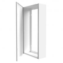 Coffret D'Habillage Atole 13 Modules En Acier Blanc Pour Tableaux Électriques - H 67 X L 34 X P 14 Cm - Réf. Rch200 - Bricoman
