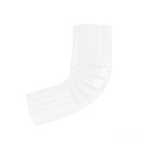 Coude Frontal De Tuyau De Descente Blanc 60 X 80 En Alu À Angle De 74° Aluhome - Bricoman