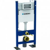 Bâti-support Autoportant Wc Suspendu Geberit Duofix 112cm Avec Réservoir À Encastrer Delta 12cm - 457.565.00.3 - Bricoman