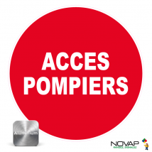 Panneau Accès Pompier - Alu Ø300mm - 4010281 - Bricoman