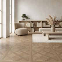 Carrelage Sol Imitation Parquet Iraty Crème 60x60 Cm - Réflex Boutique - Tecnomat