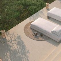 Carrelage Terrasse Somport Sand 90x90 Cm Effet Béton Antidérapant R11 - Bricoman