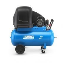 Abac - Compresseur À Piston 2cv 400v Triphasé 10 Bar 90l - S A29b 90 Ct2 Abac - Bricoman