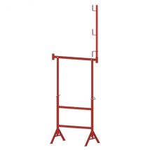 Tréteau Télescopique Ø 42mm Avec Potelet - Hauteur De 1.20 À 2.20m - 40342232 - Bricoman