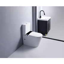 Wc Japonais En Ceramique - T5 Wall Hung Sur Pieds - Bricoman