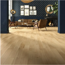 Parquet Contrecollé 10mm : Chêne Champagne / P167 / Authentic / Pefc (made In France) - Bricoman