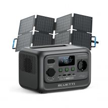 Bluetti Elite 30 V2 Générateur Portable Urgence Avec Panneau Solaire 60w, 288wh/600w (puissance De Surcharge 1500w), Pour Panne Courant, Camping - 