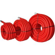 Fourreaux De Protection Réseaux - Tpc Rouge Ø 90 / 25 Mètres - Tecnomat
