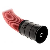 Gaine Tpc Ø90mm 25m - Rouge - Zenitech - Bricoman