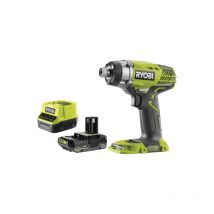 Pack Ryobi Visseuse À Choc R18id3-0 - 18v One+ - 1 Batterie 2.0ah - 1 Chargeur Rapide - Bricoman