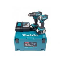Makita Dlx2127mj Perceuse Visseuse (ddf482) & Visseuse Ã Chocs (dtd152) 18v Li-ion (2x Batterie 4.0ah) Dans Makpac - Bricoman