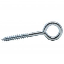 Piton À Visser Zingué Filet Bois Viswood 4x30mm (lot De 6 Pitons) - Bricoman