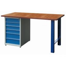 Outifrance - Etabli Mécanicien Industriel 6 Tiroirs Longueur 1,50 M Outifrance - Bricoman