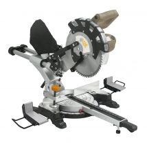 Scie À Onglet Radiale 2000w Ø255mm Visée Laser - Bricoman