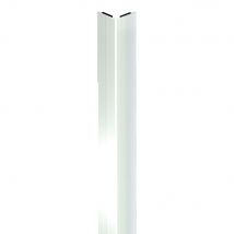 Cornière Angle Adhésive Dinac 50x50mm Acier Blanc 3 M - Bricoman