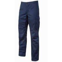 U-power - Pantalon De Travail Bleu Stretch Et Slim Baltic - Bleu Foncé - 3xl - Tecnomat