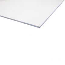 Plaque Pvc Expansé Blanc Blanc, E : 6 Mm, L : 50 Cm, L : 100 Cm - Bricoman