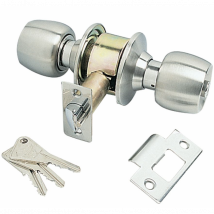 Vachette - Serrure Tubulaire Sûreté V58 Inox 304 Satiné - Bricoman