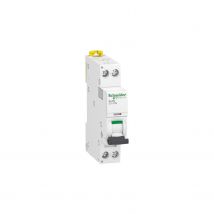 A9p54610 Schneider Disjoncteur Unipolaire + Neutre 1p+n 10a Courbe C 6/10ka Acti9 Ic40n - Bricoman