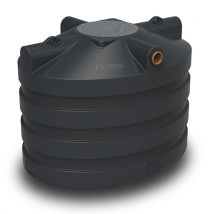 Fosse Septique Ronde 5000 Litres Renforts Circulaires Ds Eau Pour 12 Personnes - Bricoman