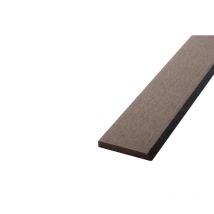 Bardage Ajouré Bois Composite - Coloris - Chocolat, Epaisseur - 1cm, Largeur - 7.5 Cm, Longueur - 270 Cm - Bricoman