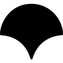 Carrelage Ecaille De Poisson Fisho Noir Brillant 15x17 Cm - Bricoman