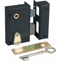 Serrure En Applique Verticale À Fouillot - Pêne Dormant Et Demi-tour - A Gorges - 1472 Main Gauche - Bricoman