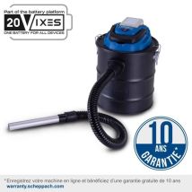 Aspirateur A Cendres Sans Fil Avec Starterkit 2ah C-avc15-x - Set S - Scheppach - Tecnomat