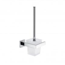 Porte Balai Wc Mural Chromé - Nara - Bricoman