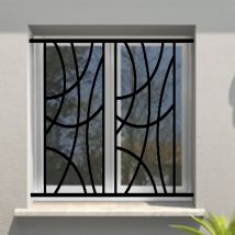 Grille De Defense Arcade Pour Fenetre H= 75 Cm X L= 100 Cm (côte Tableau) - Bricoman