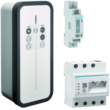 Borne De Recharge Pour Voiture Électrique Witty Solar 7 Kw Avec Gestionnaire Et Compteur Pv - Hager - Xev1k07t2semc - Bricoman