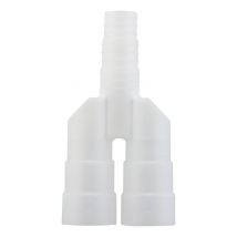 Raccord Universel Tubes Condensats En Y Goulotte Clim - Ip40 Ik08 - Zenitech - Bricoman