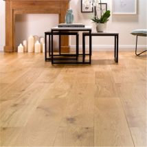 Parquet Contrecollé 10mm : Chêne Astre / P131 / Authentic / Pefc (made In France) - Bricoman