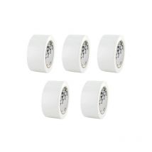 Lot De 5 Rubans Adhésifs Vinyle 3m - Blanc - 50mm - 764bl-50 - Bricoman