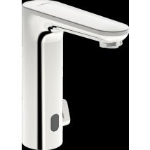 Hansa Hansaelectra Mitigeur De Lavabo, Sans Contact, Bloc Dalimentation, Basse Pression, Bluetooth, 93631129 - Bricoman