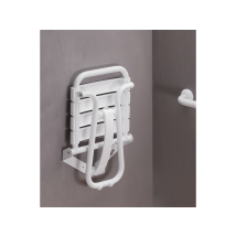 Pellet - Siège De Douche Blanc Escamotable Avec Béquille - 047630 - Bricoman