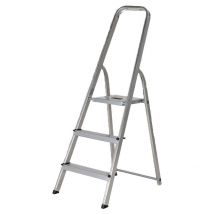 Escabeau Domestique Pliable 3 Marches Selekta Mixalu - Bricoman