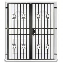 Grille Porte Toscane -2 Vantaux Pour Encadrure H=190 Cm X L=190 Cm (côte Tableau) - Bricoman