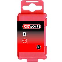 Ks Tools 1/4" Embouts De Vissage Phillips, 75mm, Ph0, Pack De 5 - Bricoman