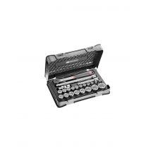 Coffret Douilles 1/2" 6 Pans Métriques - 23 Pièces - S.161-3p6 - S.161-3p6 - Facom - Bricoman