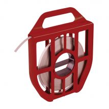 Feuillard Inox Serflex Ub1/2 12,7 Mm X 30 M Sur Dévidoir Rouge - Bricoman