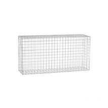 Gabion Acier Galvanisé L120 X H60 X Pr.30 Cm Tirants Et Crampons Inclus - Bricoman