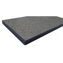 Margelle De Piscine Black Basalt Flammé Brossé 60x30x3 Cm Bord Droit - Bricoman